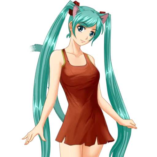 NekoMiku / by ndlslnlns and aboba - 