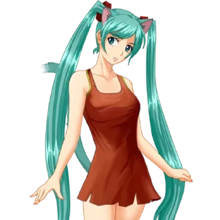 Sticker NekoMiku / by ndlslnlns and aboba - 7