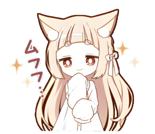 Стикер ꒰ :nekomimi♡ ࣪˖ 𔓘「 @wexsavi 」 - 1