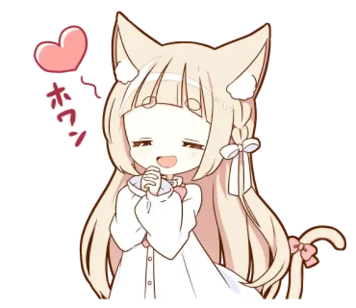 Sticker nekomimiii - 1