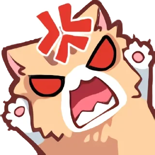 Sticker Neko's Emoji @SbornikStickers - 7