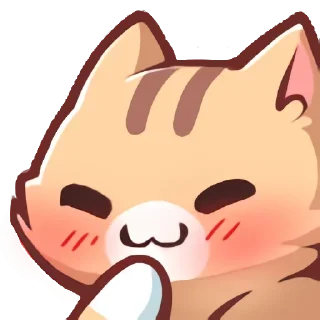 Стикер Neko’s Emoji @anime4_arts - 8