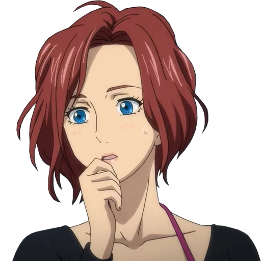 аниме мультфильм человеческое лицо