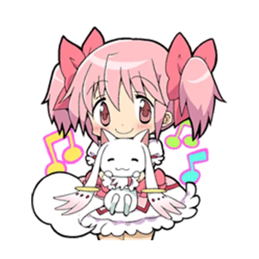 Puella Magi Madoka Magica @Nekosticker - 
