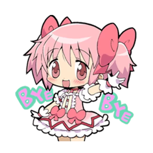 Sticker Puella Magi Madoka Magica @Nekosticker - 1