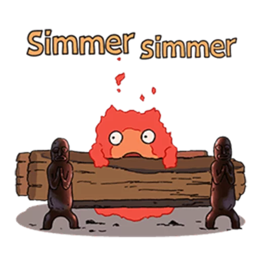 Стикер Howl's Moving Castle @Nekosticker - 11