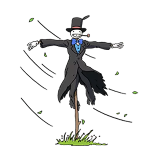 Стикер Howl's Moving Castle @Nekosticker - 7