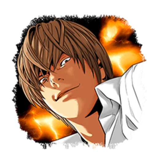 anime cartoon human face