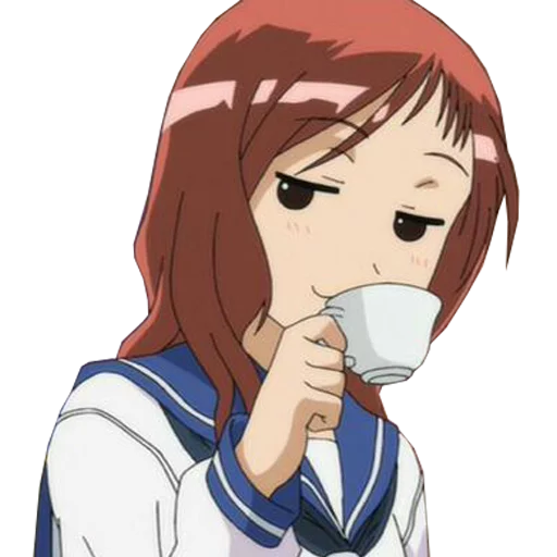 Стикер Anime Smug @Nekosticker - 10