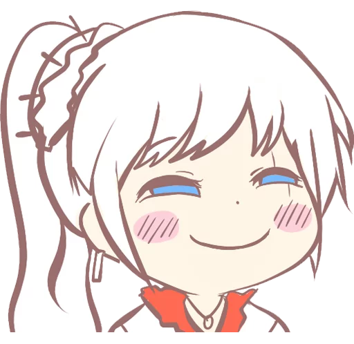 Стикер Anime Smug @Nekosticker - 9