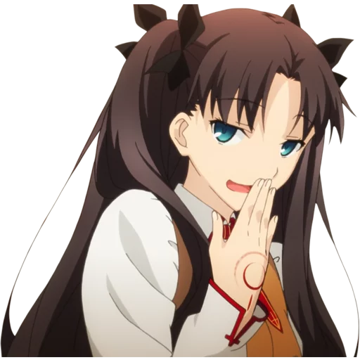 Стикер Anime Smug @Nekosticker - 5
