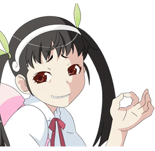 Стикер Anime Smug @Nekosticker - 1