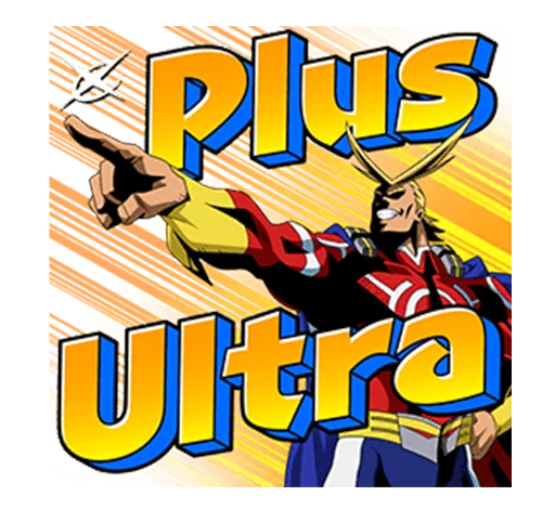 Стикер MY HERO ACADEMIA @Nekosticker - 5