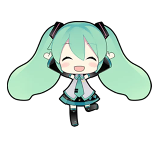 Hatsune Miku @Nekosticker - 