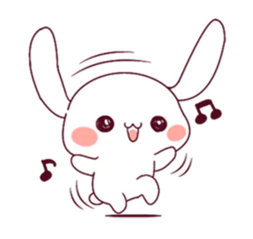 Ultra-small rabbit! @Nekosticker - 