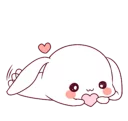 Sticker Ultra-small rabbit! @Nekosticker - 1
