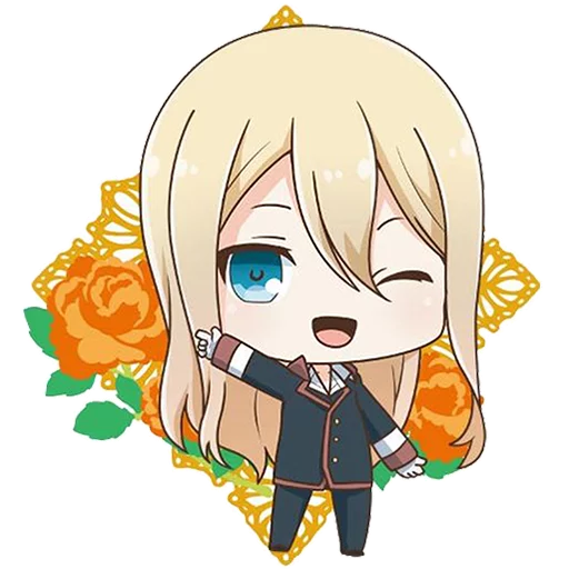 Стикер Oushitsu Kyoushi Haine @Nekosticker - 3