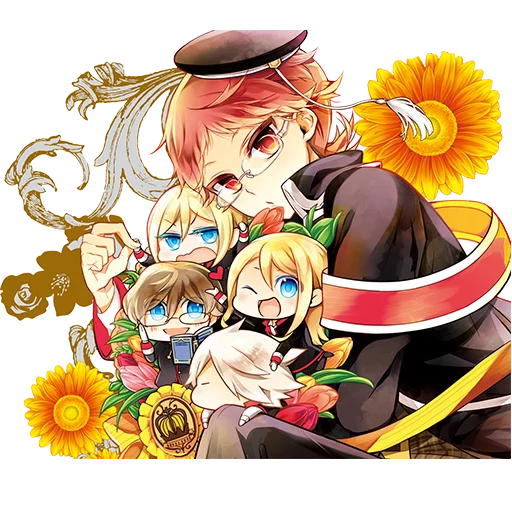 Стикер Oushitsu Kyoushi Haine @Nekosticker - 1