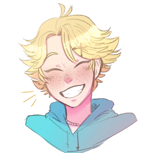 cartoon illustration human face