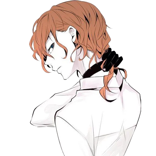 аниме эскиз иллюстрация