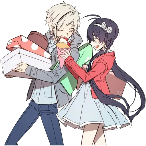 аниме иллюстрация мультфильм