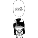 Стикер Manga 2 @Nekosticker - 5