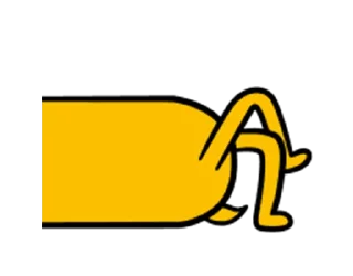 Стикер Adventure Time Emoji @Nekosticker - 9