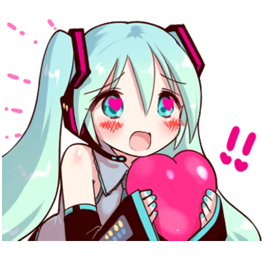 Sticker HATSUNE MIKU and friends!! @Nekosticker - 6