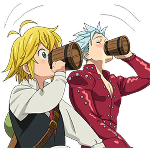 Стикер The Seven Deadly Sins @Nekosticker - 11