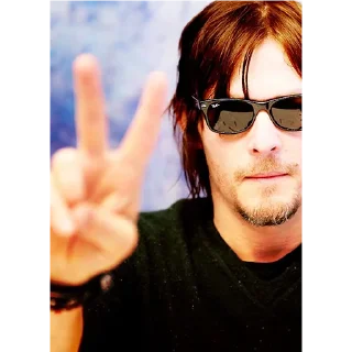Стикер Norman Reedus @Nekosticker - 3