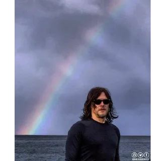 Стикер Norman Reedus @Nekosticker - 5