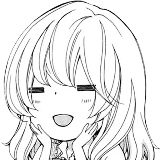 sketch illustration anime