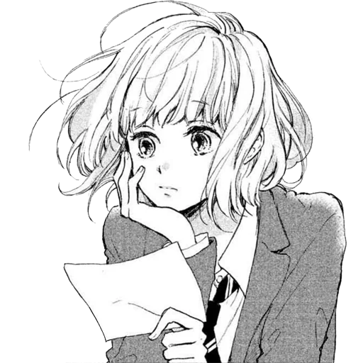 sketch illustration anime