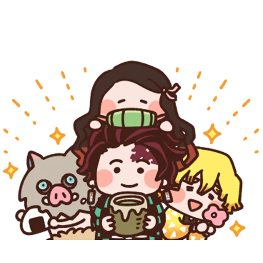 Стикер Demon Slayer @Nekosticker - 1