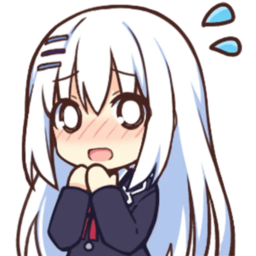 Стикер DATE A LIVE @Nekosticker - 10