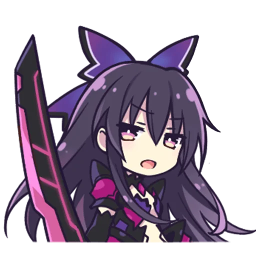 Стикер DATE A LIVE @Nekosticker - 0