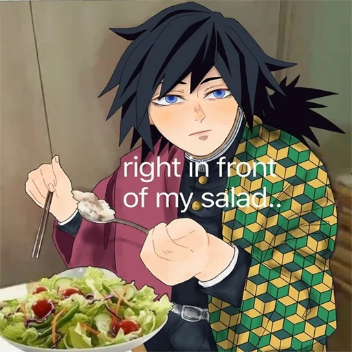 cartoon vegetable anime