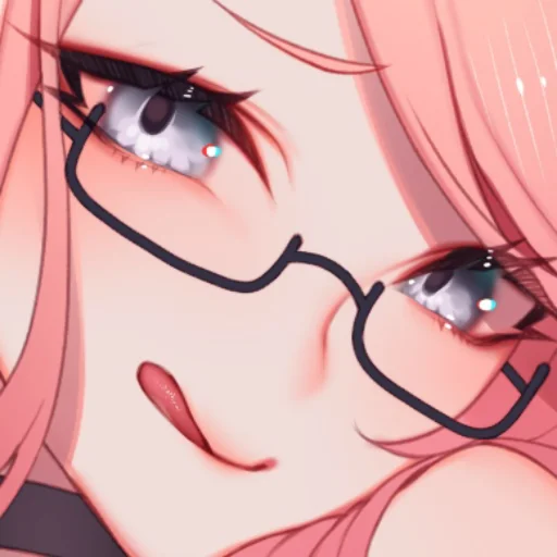 anime cartoon human face