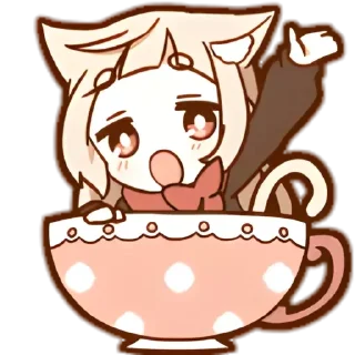 Sticker ◞  nekochan - @wexsavi ˋ - 10