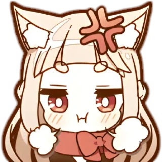Sticker ◞  nekochan - @wexsavi ˋ - 2