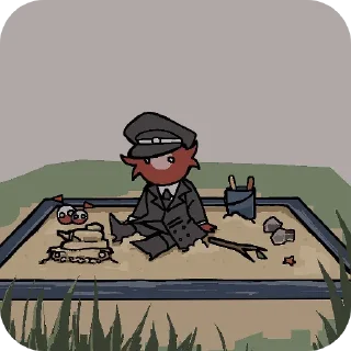 Стикер НЕМЕЦ ЛУЧШИЙ ХУДОЖНИК ЙОУ @TgEmodziBot - 2