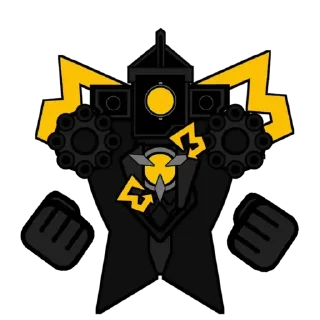 Sticker 🇬🇧-Skibidi saga stickers | 🇷🇺-Стикеры саги о Скибиди - 5