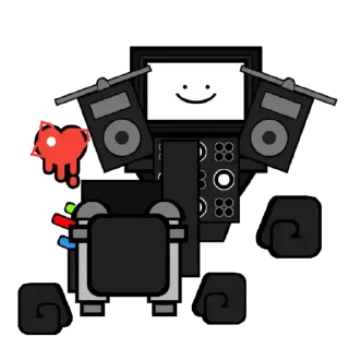 Sticker 🇬🇧-Skibidi saga stickers | 🇷🇺-Стикеры саги о Скибиди - 2