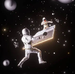 Стикер Космос - 7