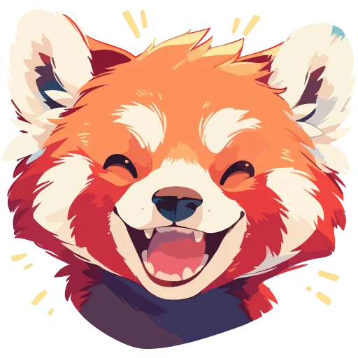 Sticker neuralRedPandastickers - 1