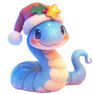 Sticker snakes @cute_enot_art - 4