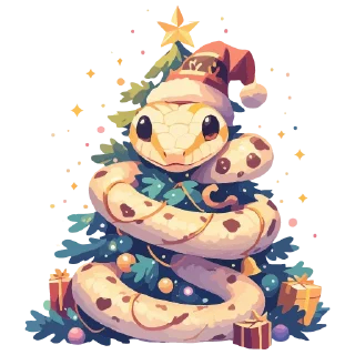 Sticker snakes @cute_enot_art - 0