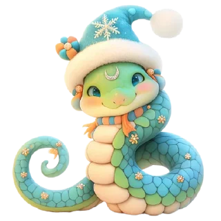 Sticker snakes @cute_enot_art - 10