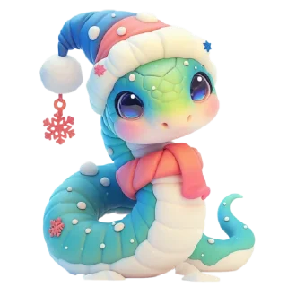 Sticker snakes @cute_enot_art - 9