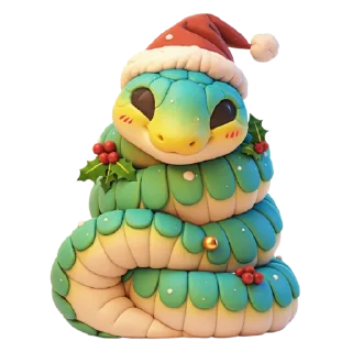 Sticker snakes @cute_enot_art - 1